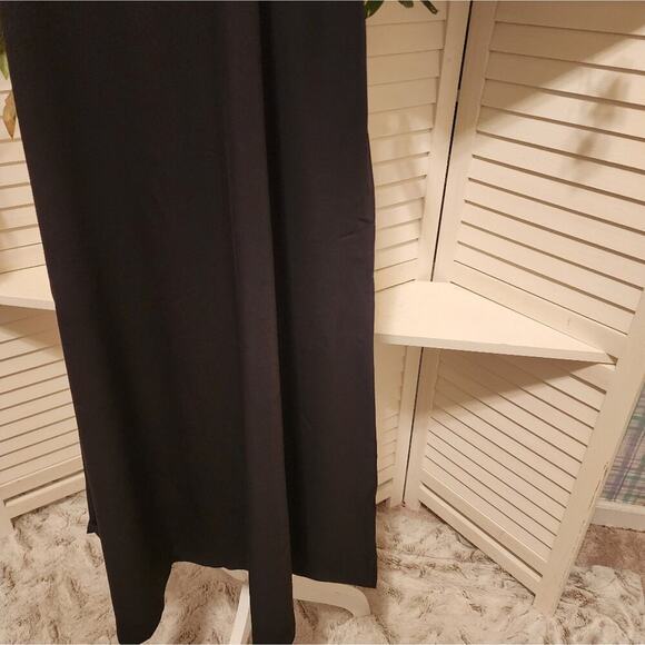 STEPHAN SCHNEIDER  PARTIAL ZIP BLACK SLEEVELESS DRESS SIZE SMALL - Picture 2 of 5